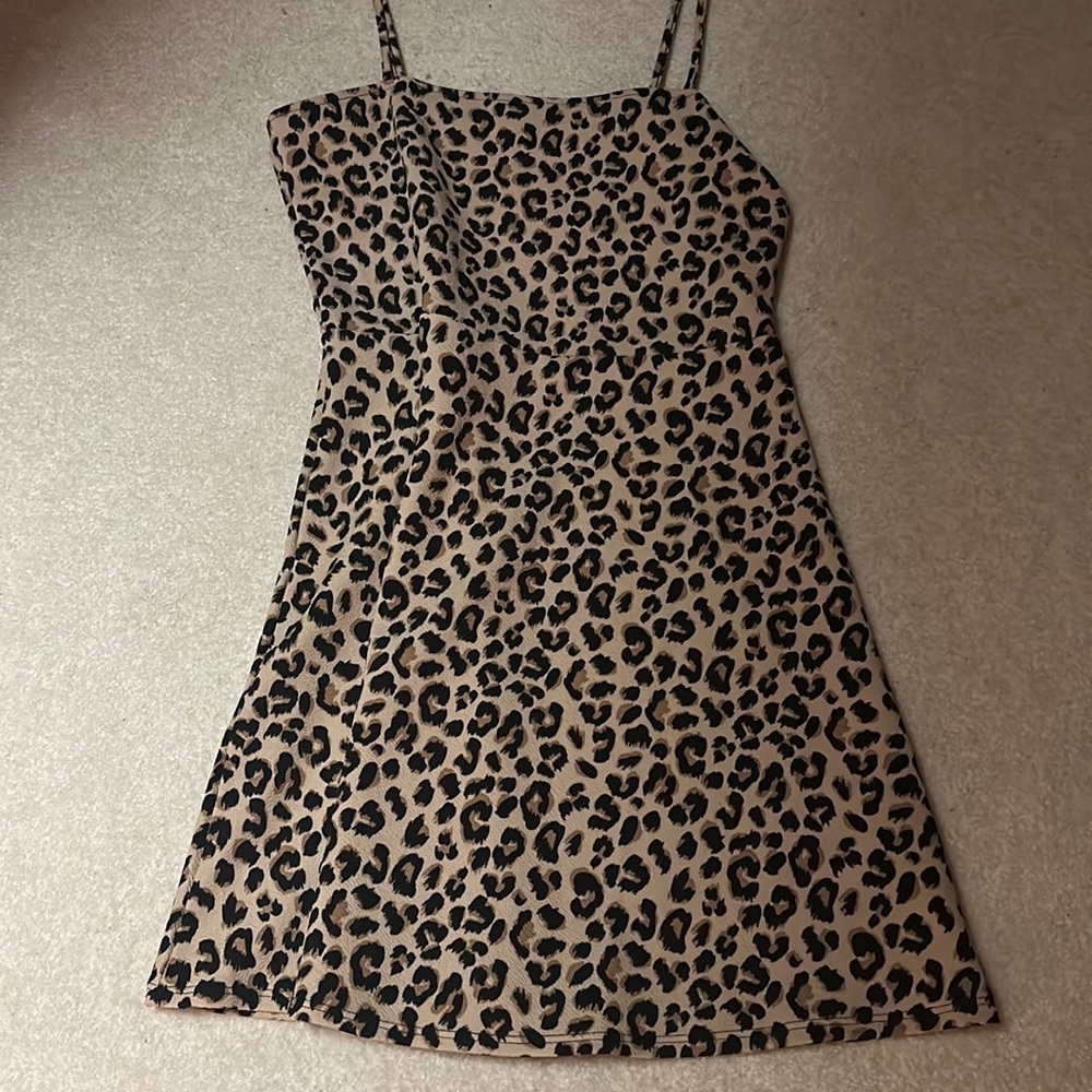 cheetah dress
